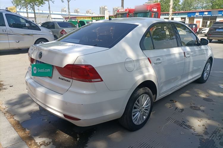 Used Volkswagen Santana 2018 1.5L Automatic Comfort Edition Rear Right 45 Deg