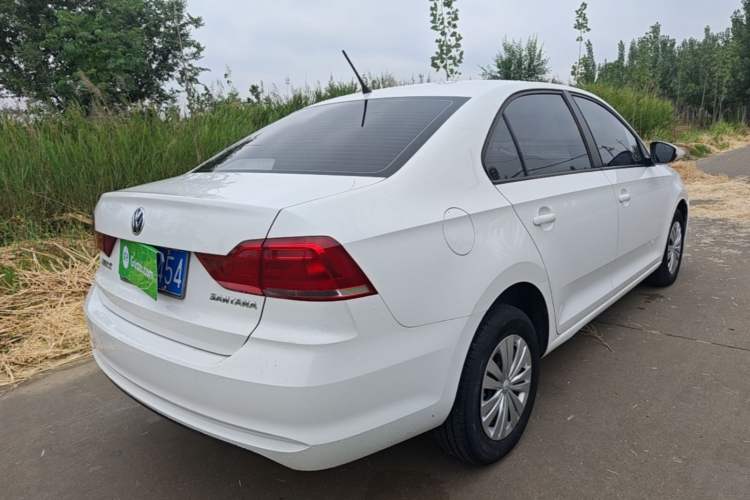 Used Volkswagen Santana 2018 1.5L Manual Fashion Edition Rear Right 45 Deg
