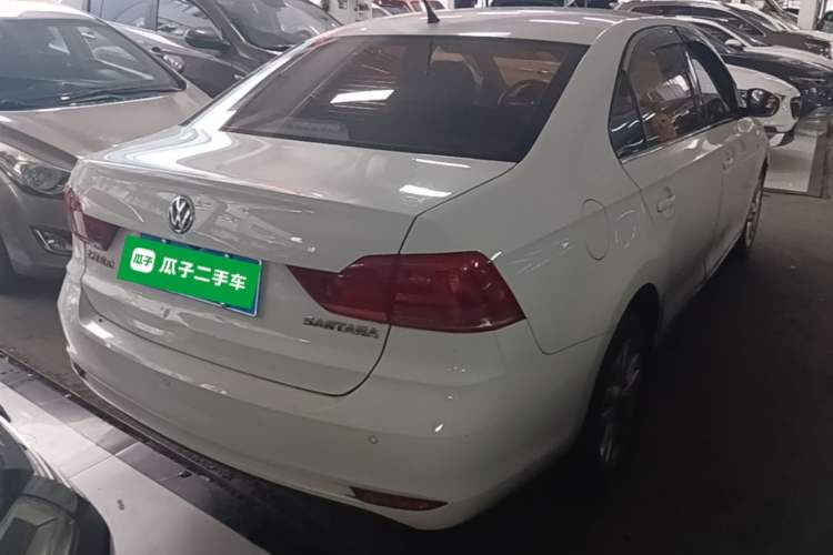 Used Volkswagen Santana 2018 1.5L Automatic Comfort Edition Rear Right 45 Deg