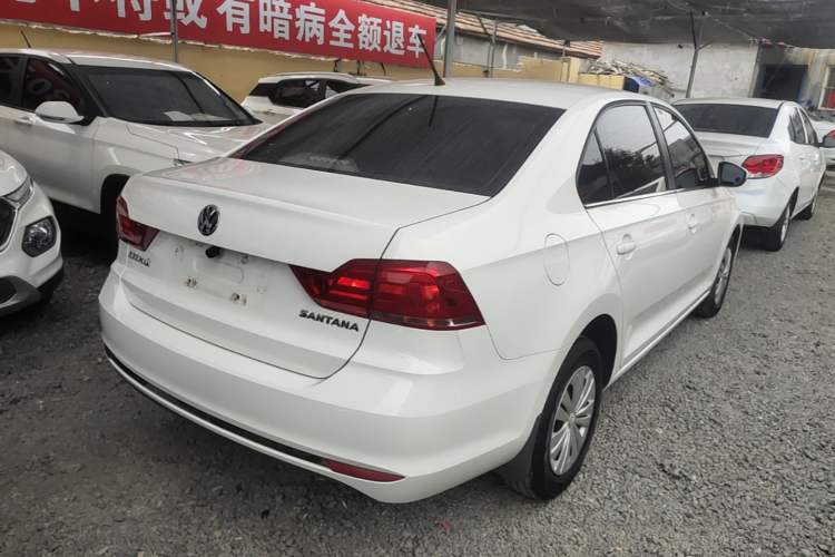 Used Volkswagen Santana 2018 1.5L Automatic Fashion Edition Rear Right 45 Deg