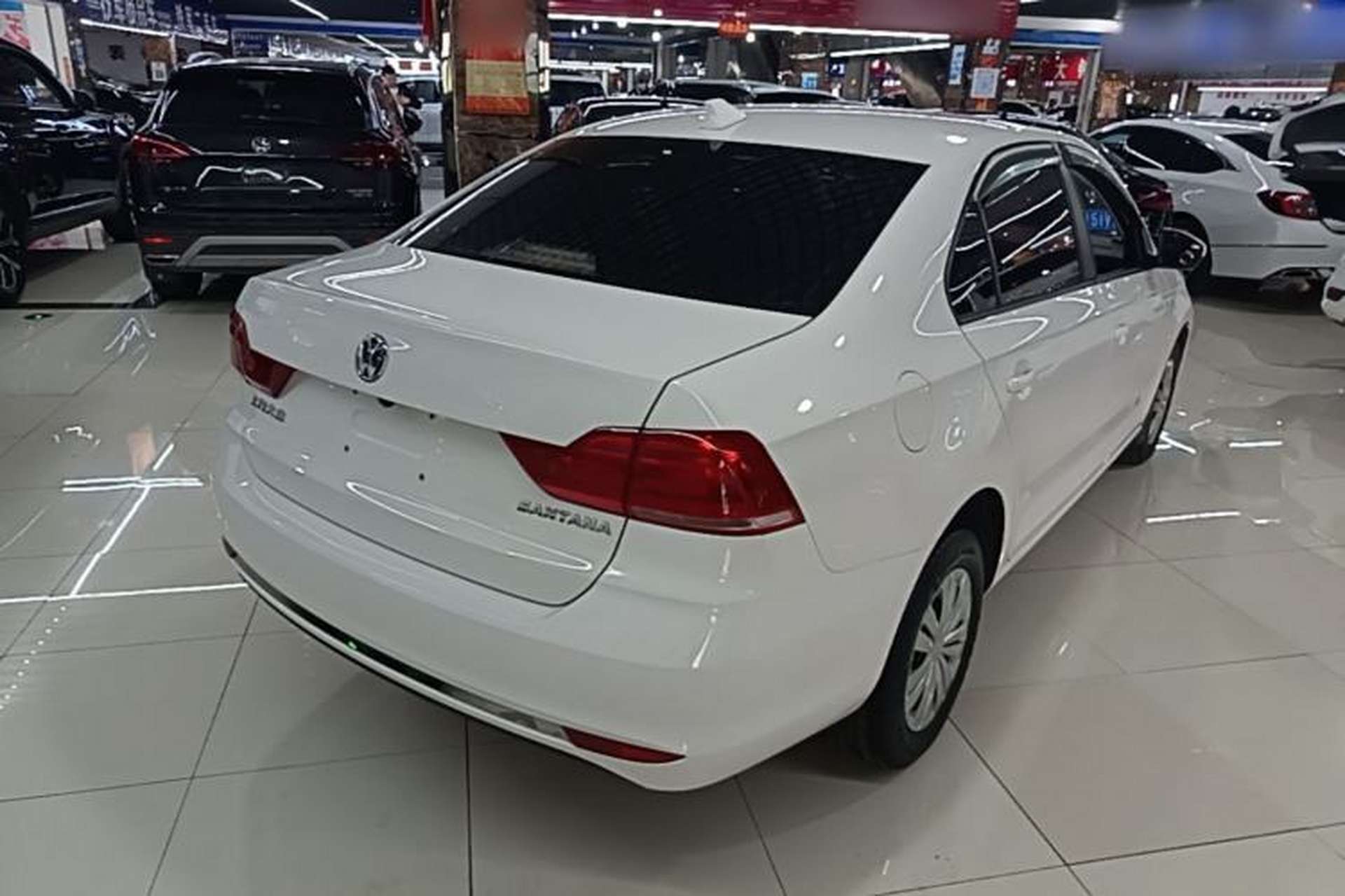 Used Volkswagen Santana 2018 1.5L Manual Fashion Edition Rear Right 45 Deg