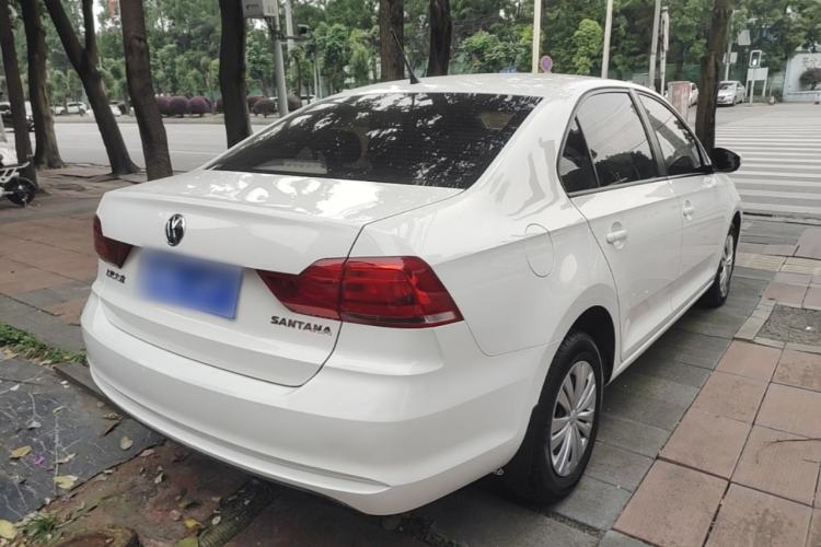 Used Volkswagen Santana 2018 1.5L Automatic Fashion Edition Rear Right 45 Deg