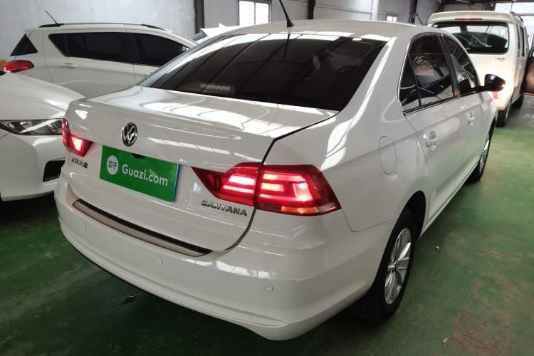 Used Volkswagen Santana 2018 1.5L Manual Fashion Edition Rear Right 45 Deg