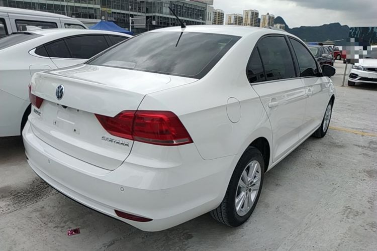 Used Volkswagen Santana 2018 1.5L Automatic Comfort Edition Rear Right 45 Deg