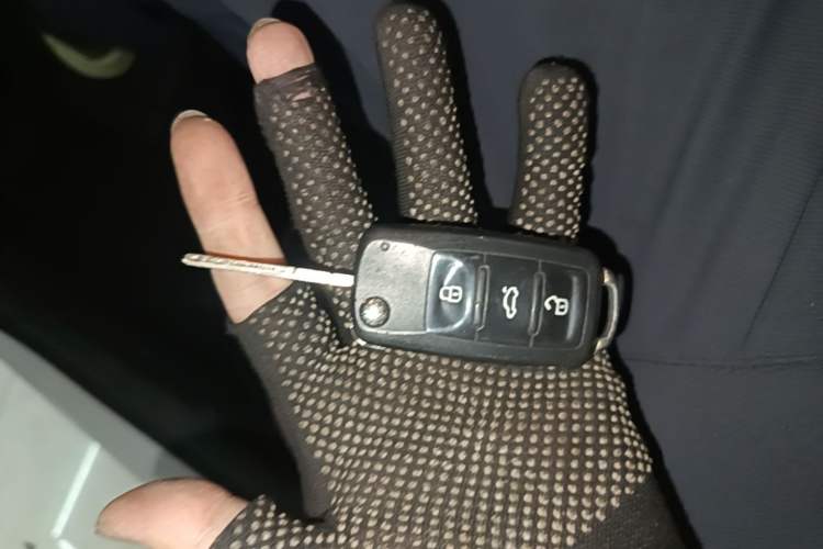 Used Volkswagen Santana 2018 1.5L Automatic Fashion Edition Vehicle Key