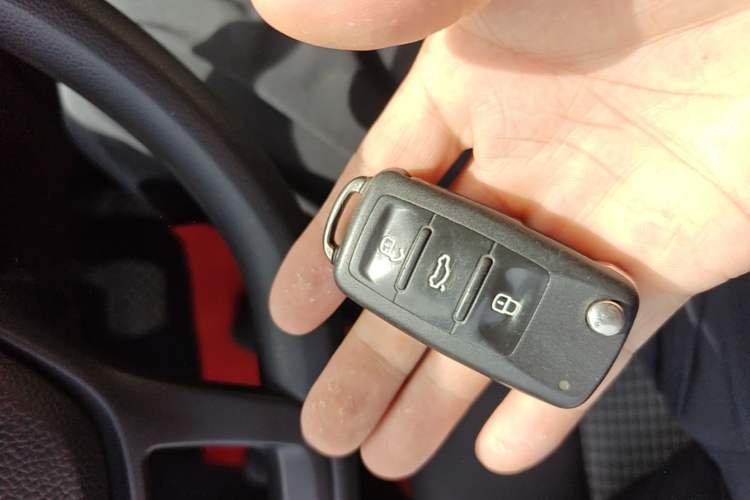 Used Volkswagen Santana 2018 1.5L Automatic Fashion Edition Vehicle Key