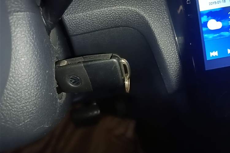 Used Volkswagen Santana 2018 1.5L Automatic Fashion Edition Vehicle Key