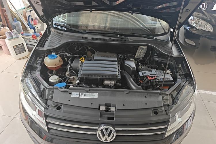 Used Volkswagen Santana 2019 1.5L Automatic Fashion Edition China VI Engine Bay