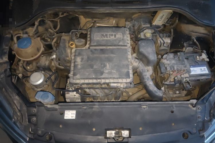 Used Volkswagen Santana 2019 1.5L Manual Fashion Edition China VI Standard Engine Bay