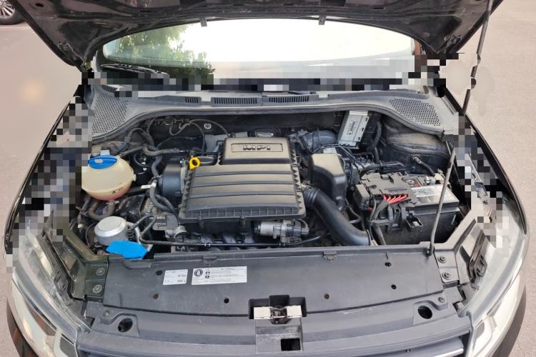Used Volkswagen Santana 2019 1.5L Automatic Fashion Edition China VI Engine Bay