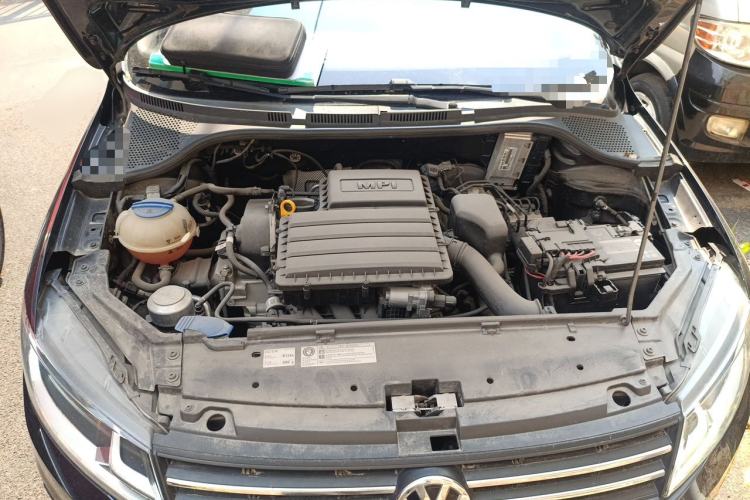 Used Volkswagen Santana 2019 1.5L Manual Fashion Edition China VI Standard Engine Bay