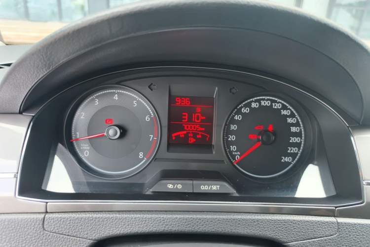 Used Volkswagen Santana 2019 1.5L Manual Comfort Edition China VI Standard Instrument Cluster