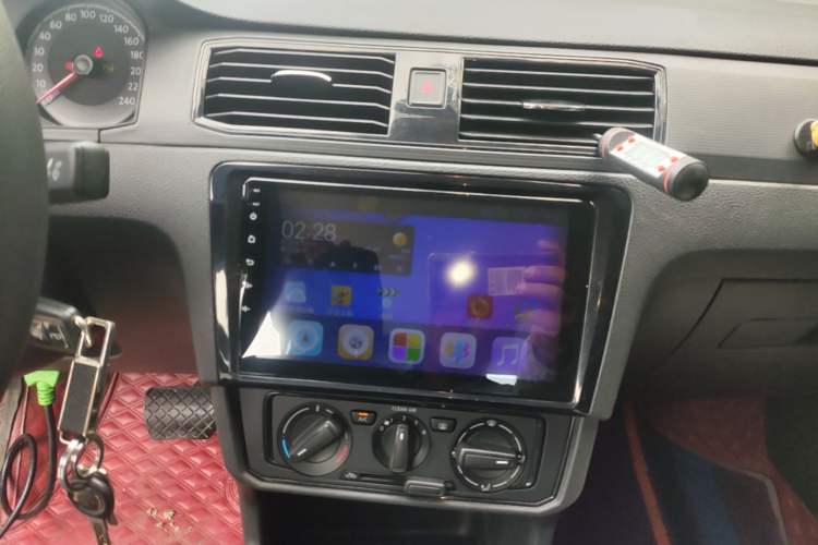Used Volkswagen Santana 2019 1.5L Automatic Fashion Edition China VI Audio And AC Panel