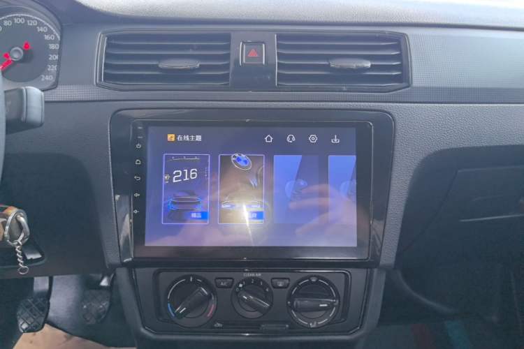 Used Volkswagen Santana 2019 1.5L Manual Fashion Edition China VI Standard Audio And AC Panel