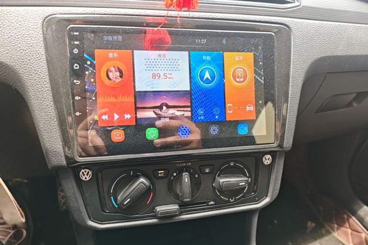 Used Volkswagen Santana 2019 1.5L Automatic Fashion Edition China VI Audio And AC Panel