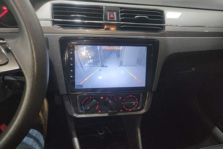 Used Volkswagen Santana 2019 1.5L Automatic Comfort Edition China VI Standard Audio And AC Panel