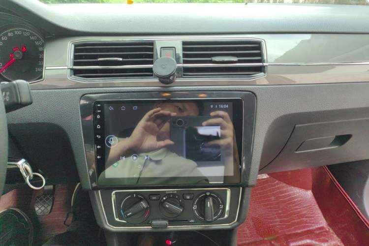 Used Volkswagen Santana 2019 1.5L Manual Comfort Edition China VI Standard Audio And AC Panel