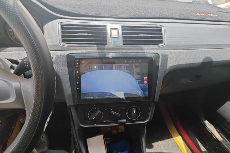Used Volkswagen Santana 2019 1.5L Manual Fashion Edition China VI Standard Audio And AC Panel