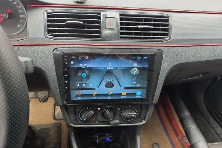 Used Volkswagen Santana 2019 1.5L Manual Fashion Edition China VI Standard Audio And AC Panel