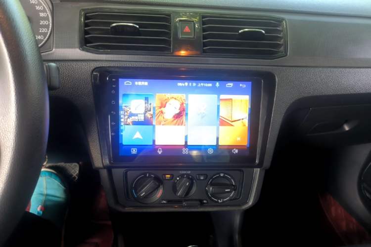 Used Volkswagen Santana 2019 1.5L Automatic Fashion Edition China VI Audio And AC Panel