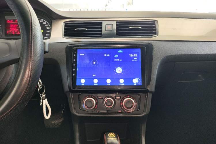 Used Volkswagen Santana 2019 1.5L Automatic Fashion Edition China VI Audio And AC Panel
