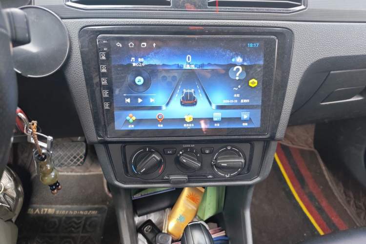 Used Volkswagen Santana 2019 1.5L Automatic Fashion Edition China VI Audio And AC Panel