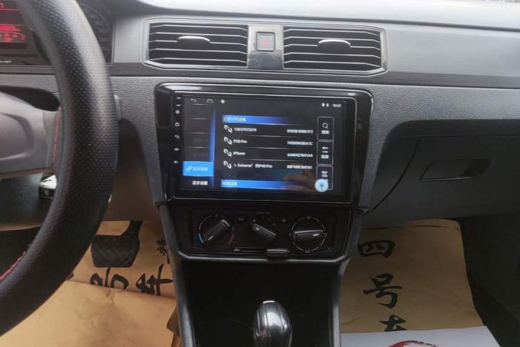 Used Volkswagen Santana 2019 1.5L Automatic Fashion Edition China VI Audio And AC Panel
