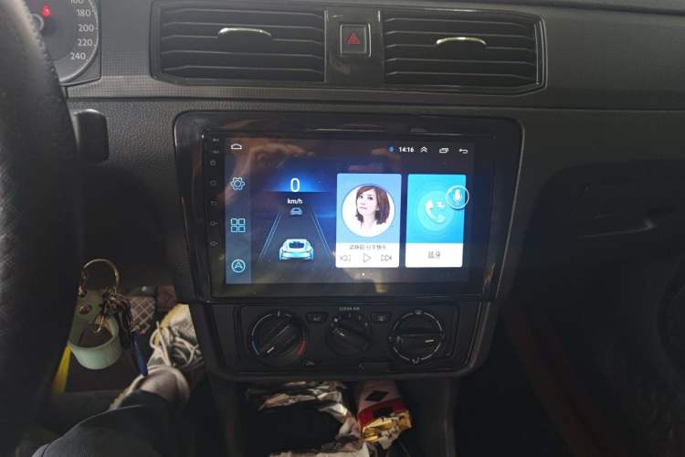 Used Volkswagen Santana 2019 1.5L Manual Fashion Edition China VI Standard Audio And AC Panel
