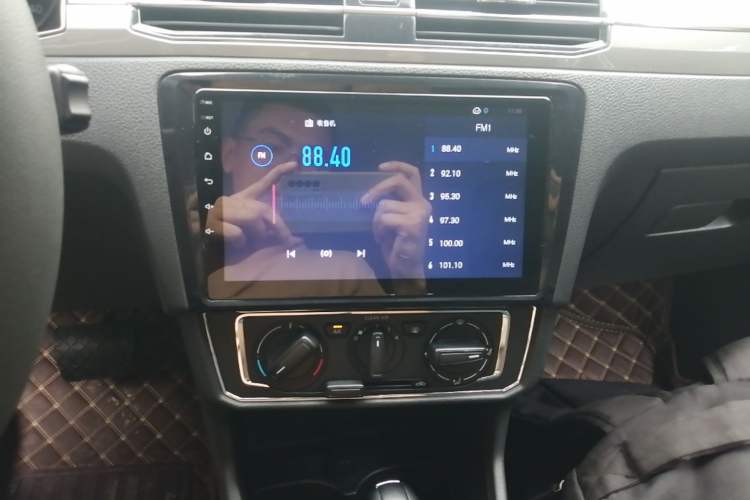 Used Volkswagen Santana 2019 Haona 1.5L Automatic Fashion Edition China VI Standard Audio And AC Panel
