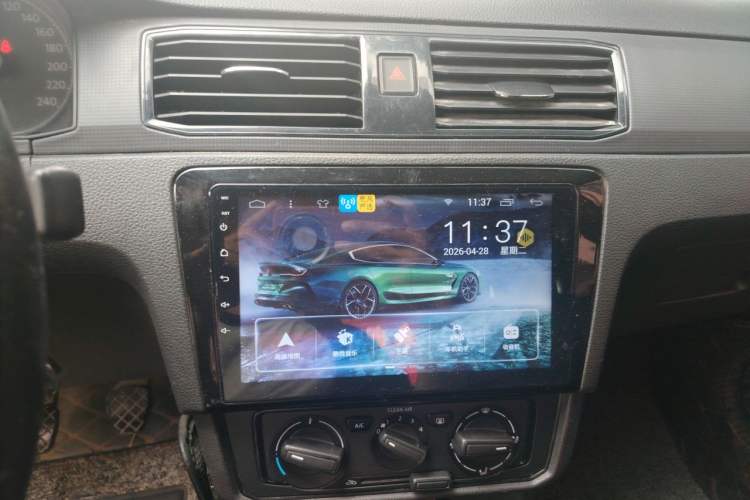 Used Volkswagen Santana 2019 1.5L Manual Fashion Edition China VI Standard Audio And AC Panel