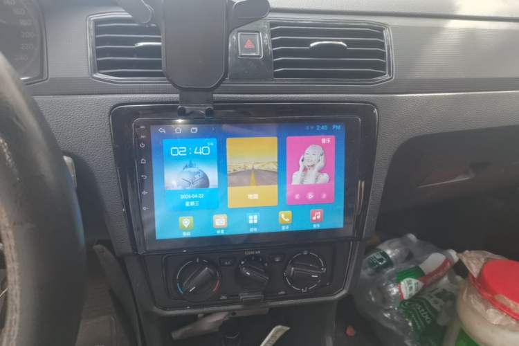 Used Volkswagen Santana 2019 1.5L Automatic Fashion Edition China VI Audio And AC Panel