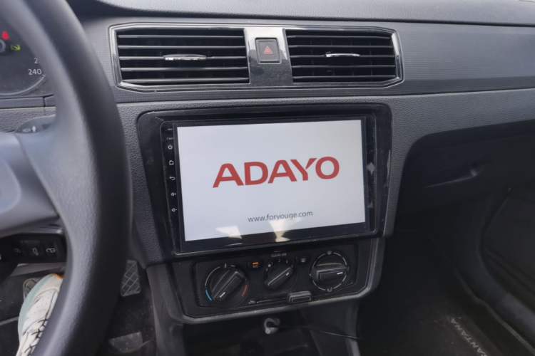 Used Volkswagen Santana 2019 1.5L Automatic Fashion Edition China VI Audio And AC Panel