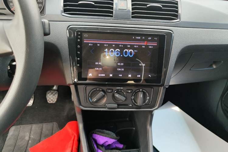 Used Volkswagen Santana 2019 1.5L Manual Fashion Edition China VI Standard Audio And AC Panel