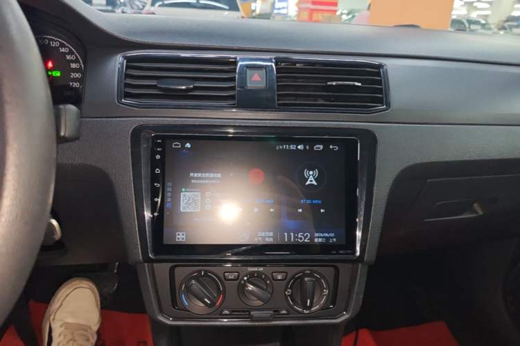 Used Volkswagen Santana 2019 1.5L Automatic Fashion Edition China VI Audio And AC Panel