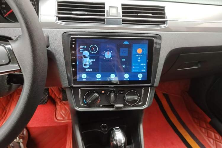 Used Volkswagen Santana 2019 1.5L Automatic Comfort Edition China VI Standard Audio And AC Panel