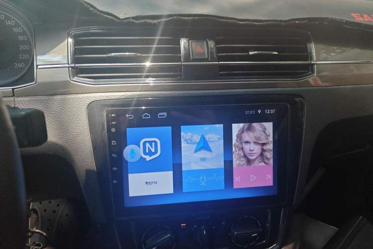 Used Volkswagen Santana 2019 1.5L Automatic Comfort Edition China VI Standard Audio And AC Panel