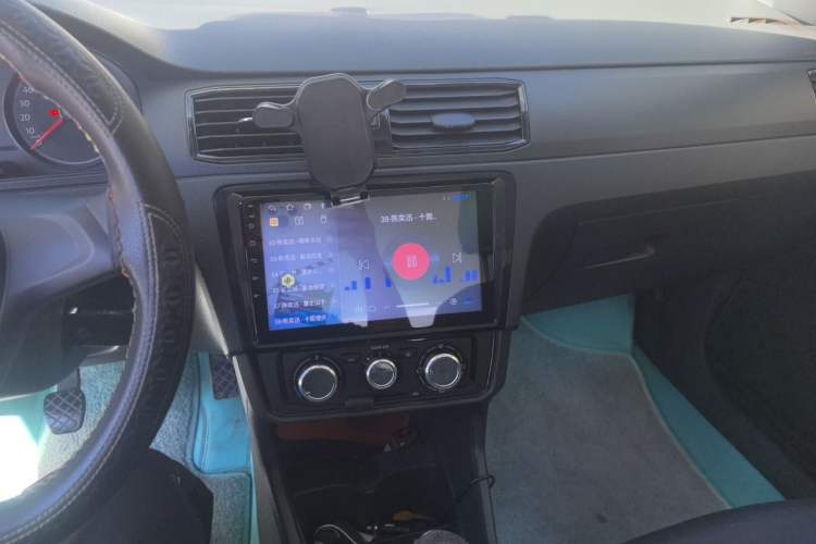 Used Volkswagen Santana 2019 1.5L Manual Fashion Edition China VI Standard Audio And AC Panel