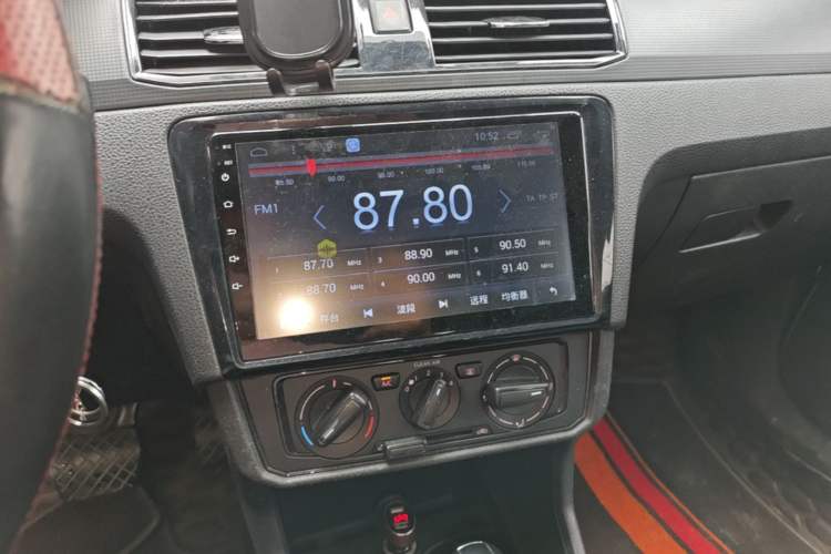 Used Volkswagen Santana 2019 1.5L Automatic Fashion Edition China VI Audio And AC Panel