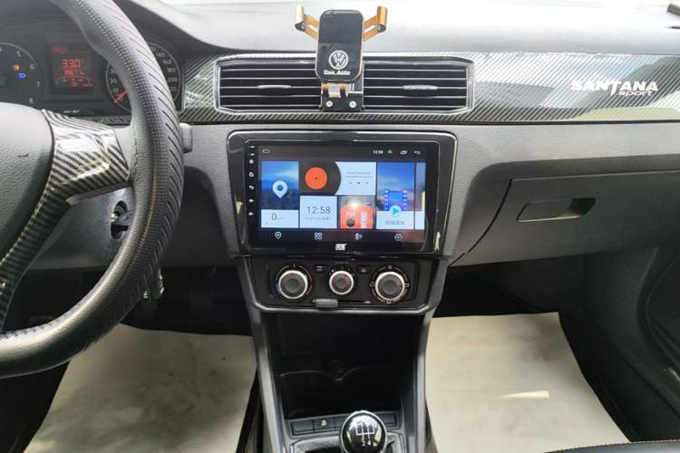 Used Volkswagen Santana 2019 1.5L Manual Fashion Edition China VI Standard Audio And AC Panel