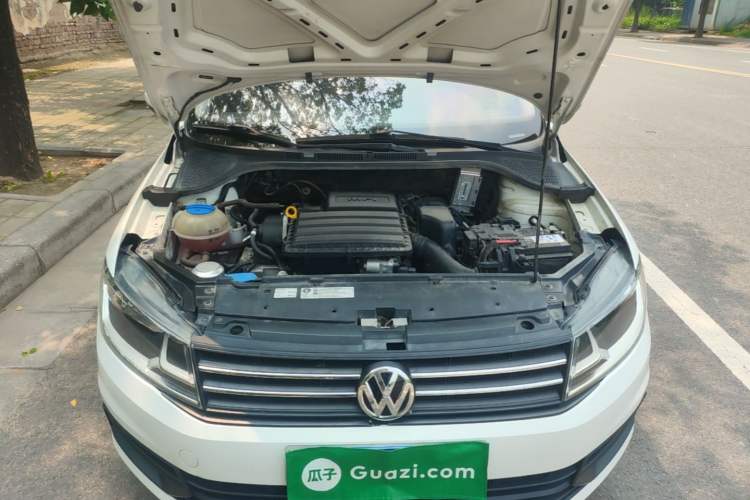 Used Volkswagen Santana 2019 1.5L Automatic Fashion Edition China VI Engine Bay