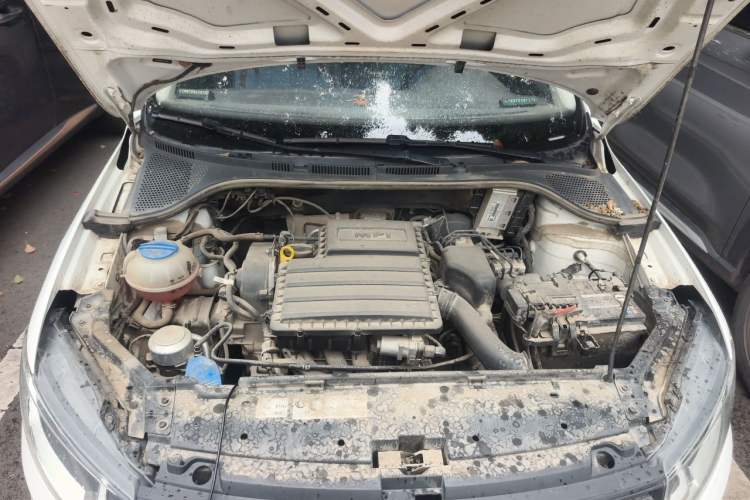 Used Volkswagen Santana 2019 1.5L Manual Fashion Edition China VI Standard Engine Bay