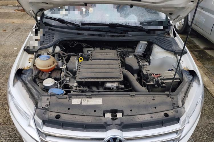 Used Volkswagen Santana 2019 1.5L Manual Fashion Edition China VI Standard Engine Bay