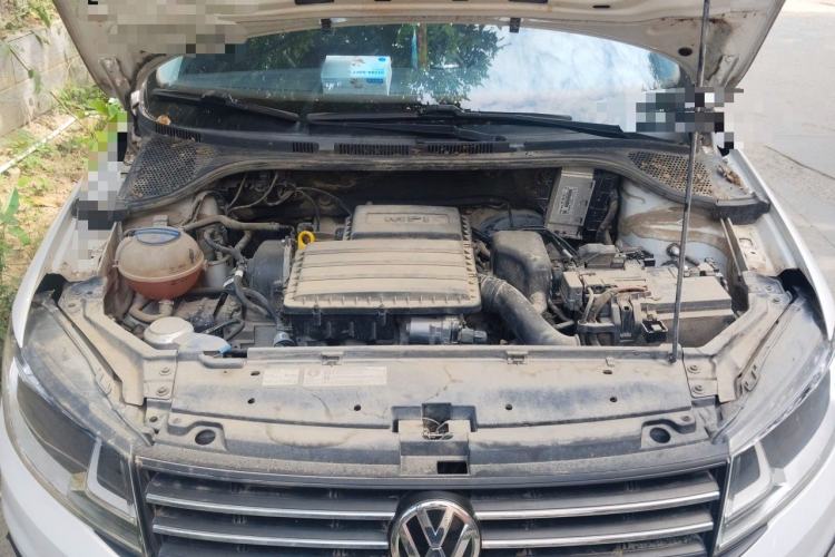 Used Volkswagen Santana 2019 1.5L Automatic Fashion Edition China VI Engine Bay