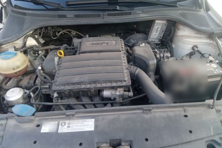 Used Volkswagen Santana 2019 1.5L Manual Fashion Edition China VI Standard Engine Bay