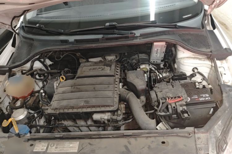 Used Volkswagen Santana 2019 1.5L Automatic Fashion Edition China VI Engine Bay