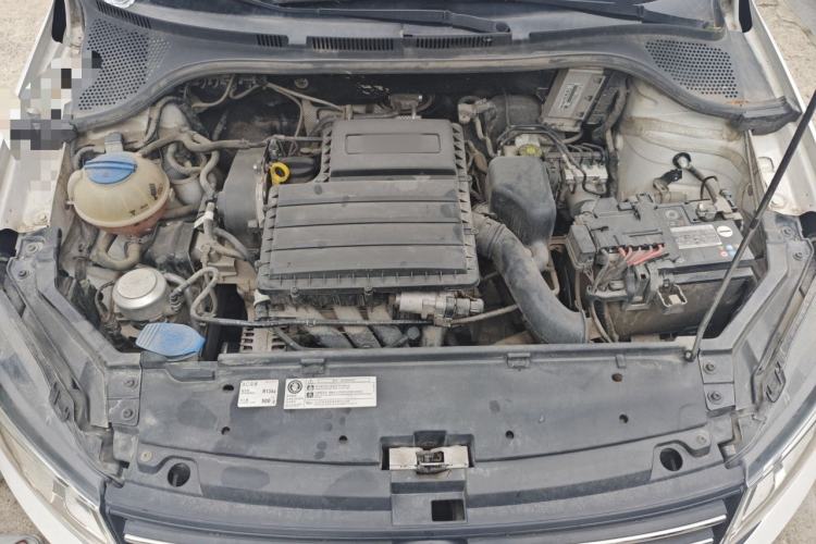 Used Volkswagen Santana 2019 1.5L Manual Fashion Edition China VI Standard Engine Bay