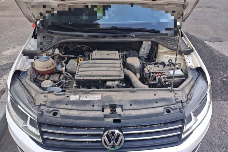 Used Volkswagen Santana 2019 1.5L Automatic Fashion Edition China VI Engine Bay