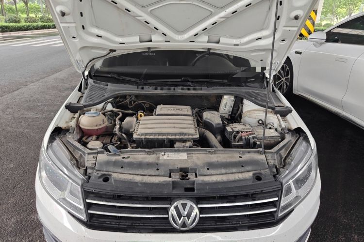 Used Volkswagen Santana 2019 1.5L Manual Fashion Edition China VI Standard Engine Bay