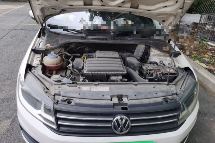 Used Volkswagen Santana 2019 1.5L Automatic Fashion Edition China VI Engine Bay