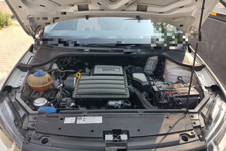 Used Volkswagen Santana 2019 1.5L Manual Fashion Edition China VI Standard Engine Bay